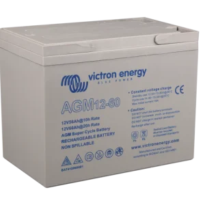 12V/60Ah AGM Super Cycle Batt. (M6)