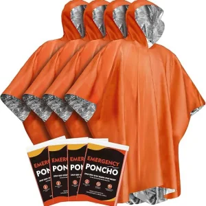 Poncho de secours double face