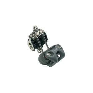 Poulie DYNAMIC triple à ringot Ø20mm + taquet Holt HT2027